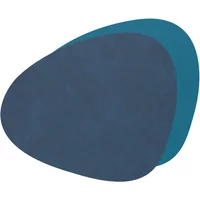 Lind DNA Lind DNA - Glasuntersetzer Curve Double, Nupo midnight blue / petrol