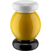 Alessi Alessi - Twergi Salz-/Pfeffer- und Gewürzmühle ES18, gelb / schwarz / weiß