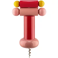 Alessi Alessi - Twergi Korkenzieher, rot / rosa / gelb