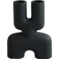 101 Copenhagen 101 Copenhagen - Cobra Vase Double Mini, schwarz