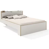 Müller Small Living Müller Small Living - Nook Doppelbett, 140 x 200, CPL weiß