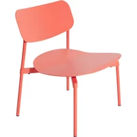 Petite Friture Petite Friture - Fromme Lounge Stuhl Outdoor, coral