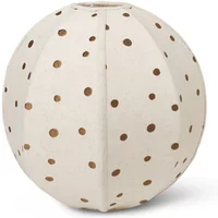 Ferm Living Ferm Living - Dots Textil Lampenschirm, Ø 35 cm, sugar kelp