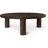 Ferm Living Ferm Living - Post Coffee Beistelltisch Star, Ø 100 cm, Eiche geräuchert