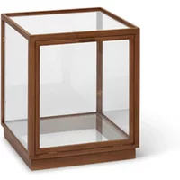Ferm Living Ferm Living - Miru Glas Vitrine Montre, Eiche dunkel gebeizt