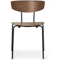 Ferm Living Ferm Living - Herman Stuhl, Walnuss / schwarz