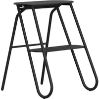 Frost Frost - Bukto Tritthocker klappbar, small, H 46 cm, schwarz
