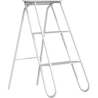 Frost Frost - Bukto Tritthocker klappbar, H 70 cm, weiß