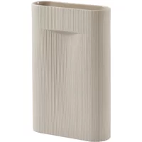 Muuto Muuto - Ridge Bodenvase, H 48,5 cm, beige
