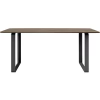Muuto Muuto - 70/70 Esstisch, 170 x 85 cm, Eiche geräuchert / schwarz