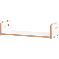 Tojo Tojo - hochstapler Regalsystem, Anbaumodul niedrig, weiß