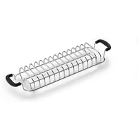 Smeg SMEG - Brötchen- Röstaufsatz für 4-Scheiben-Toaster TSF02, Chrom