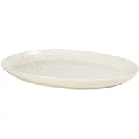 Broste Copenhagen Broste Copenhagen - Nordic Vanilla Servierplatte, 35,5 x 26,5 cm