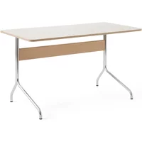 &Tradition &Tradition - Pavilion AV16 Schreibtisch, 130 x 65 cm, Eiche / Linoleum Mushroom (4176)