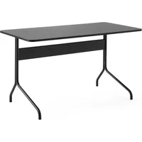 &Tradition &Tradition - Pavilion AV16 Schreibtisch, 130 x 65 cm, Eiche schwarz / Linoleum schwarz (4023)