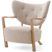 &Tradition &Tradition - Wulff ATD2 Lounge Chair, Eiche geölt / beige (Karakorum 003)