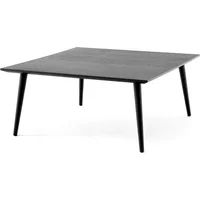 &Tradition &Tradition - In Between Beistelltisch SK24, 90 x 90 cm, Eiche schwarz lackiert