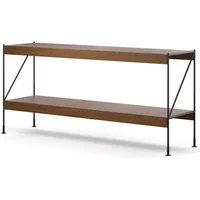 Audo Audo - Zet Storage System, L 150 x H 70 cm, schwarz / Eiche dunkel