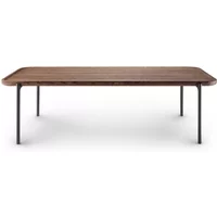 Eva Solo Eva Solo - Savoye Couchtisch H 35 cm, 120 x 50 cm, Eiche geräuchert / schwarz