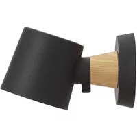 Normann Copenhagen Normann Copenhagen - Rise Wandleuchte mit Wandhalterung, schwarz
