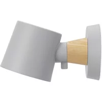 Normann Copenhagen Normann Copenhagen - Rise Wandleuchte mit Wandhalterung, grau
