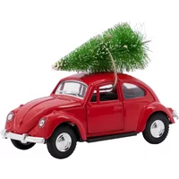 House Doctor House Doctor - Xmas Cars Deko-Autos, 12,5 cm / rot