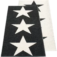 Pappelina Pappelina - Viggo One Wendeteppich, 70 x 150 cm, black / vanilla