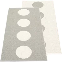 Pappelina Pappelina - Vera Wendeteppich, 70 x 150 cm, warmgrey / vanilla