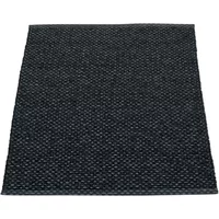 Pappelina Pappelina - Svea Teppich, 70 x 90 cm, black metallic / black
