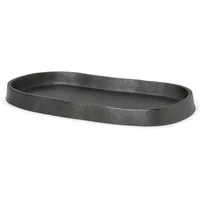 Ferm Living Ferm Living - Yama Ablage oval, schwarz