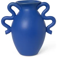 Ferm Living Ferm Living - Verso Blumenvase, H 27 cm, blau