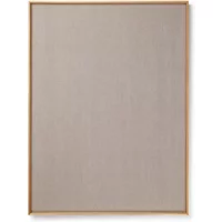 Ferm Living Ferm Living - Scenery Pinnwand, 75 x 100 cm, Eiche natur / beige