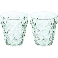 Koziol Koziol - Crystal Glas 0.25 l, transparent jade (2er-Set)