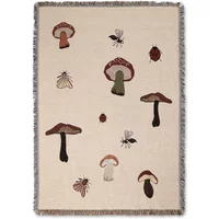 Ferm Living Ferm Living - Forest Decke und Wanddeko, 120 x 170 cm, sand