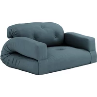 Karup Karup - Hippo Sofa, 140 x 200 cm, petrolblau (757)