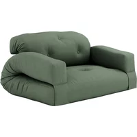 Karup Karup - Hippo Sofa, 140 x 200 cm, olivgrün (756)