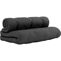 Karup Karup - Buckle Up Sofa, 140 x 200 cm, dunkelgrau (734)