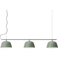 Muuto Muuto - Ambit Rail Pendelleuchte, dusty green