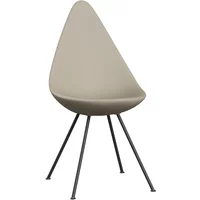 Fritz Hansen Fritz Hansen - Drop Stuhl, warm graphite / light beige