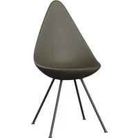 Fritz Hansen Fritz Hansen - Drop Stuhl, brown bronze / olive green