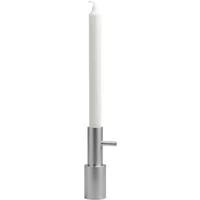 Fritz Hansen Fritz Hansen - Kerzenständer, H 13 cm / Ø 4 cm, Edelstahl