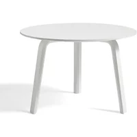 Hay HAY - Bella Couchtisch Ø 60 cm / H 39 cm, Eiche weiß lackiert