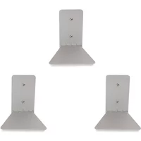 Umbra Umbra - Conceal Bücherhalter klein, silber (3er-Set)