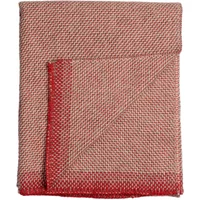 Røros Tweed Røros Tweed - Una Wolldecke 200 x 150 cm, hellrot