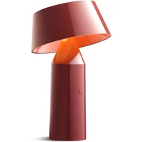 Marset marset - Bicoca Akku LED Tischleuchte, H 22,5 x Ø 14 cm, weinrot