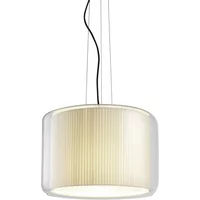 Marset marset - Mercer Pendelleuchte, Ø 30 cm, natur / Baumwolle