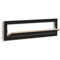 Ambivalenz Ambivalenz - Fläpps Schuhregal 100 x 27 cm, schwarz