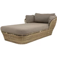Cane-line Cane-line - Basket Outdoor Daybed, natur / taupe