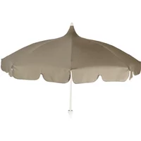 Jan Kurtz Jan Kurtz - Pagoda Sonnenschirm, Ø 200 cm, weiß / taupe