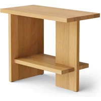 NINE NINE - Tee Beistelltisch rechteckig 60 x 30 cm, Eiche